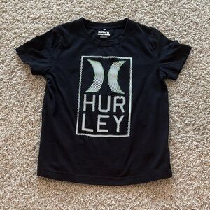Hurley Kids Tee with Logo in Black